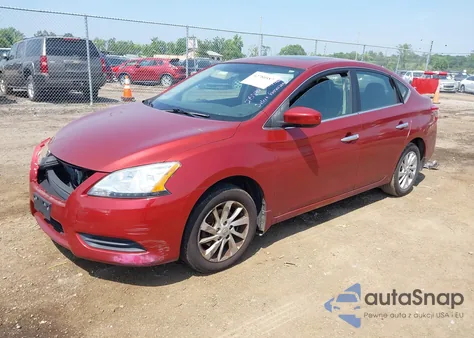 2015 Nissan Sentra Sv из США, поврежденный, VIN 3N1AB7AP7FY275840